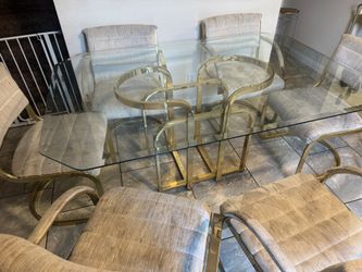 Hollywood Regency Dining Table