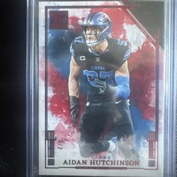 2025 Panini Impeccable Aidan Hutchinson #22 Red /8