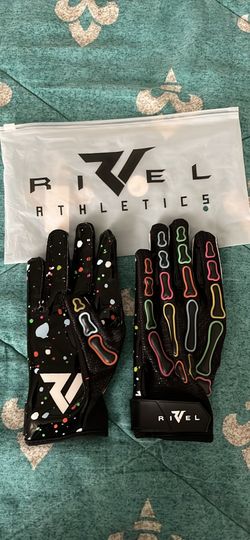 2 Pairs of Rivel Football Gloves