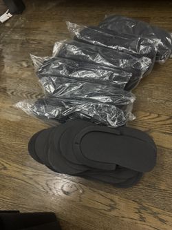 ForPro Professional Collection Comfy Pedi Slippers, Disposable Foam Pedicure Slippers for Nail Salons and Spas, Individually-Wrapped