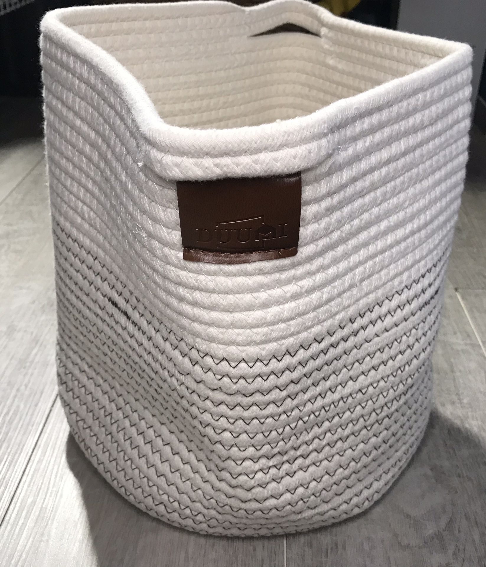 Small Storage Basket - Cute Cotton Rope Basket