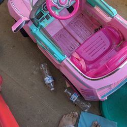 Kids Paw Patrol Pink Car