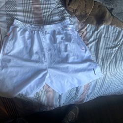 White Shorts 