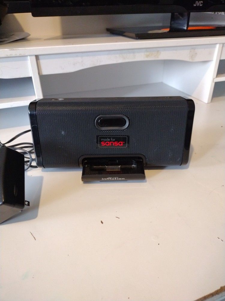 Speaker Y Cargador Sansa Para Iphone