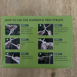 Hammock straps 