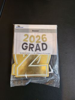 Graduation banner 2026