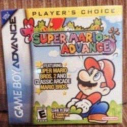 Nintendo Game Boy Advance Super Mario Advance