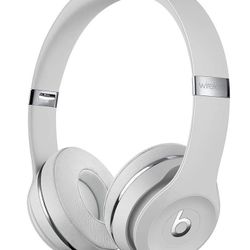 BEATS SOLO3 WIRELESS ON-EAR HEADPHONES WITH APPLE W1 HEADPHONE CHIP - SATIN SILVER