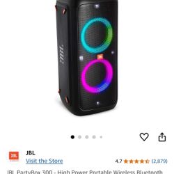JBL PARTYBOX 300 ( W/stand )