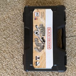 Black & Decker 40 Piece Socket Set