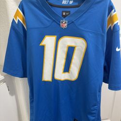 Chargers Justin Herbert Home Jersey Size XL