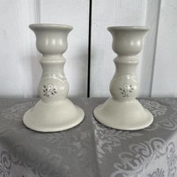 PFALTZGRAFF: “Heirloom”, Pair of Candlestick Holders