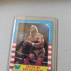 Hulk Hogan Card 1987