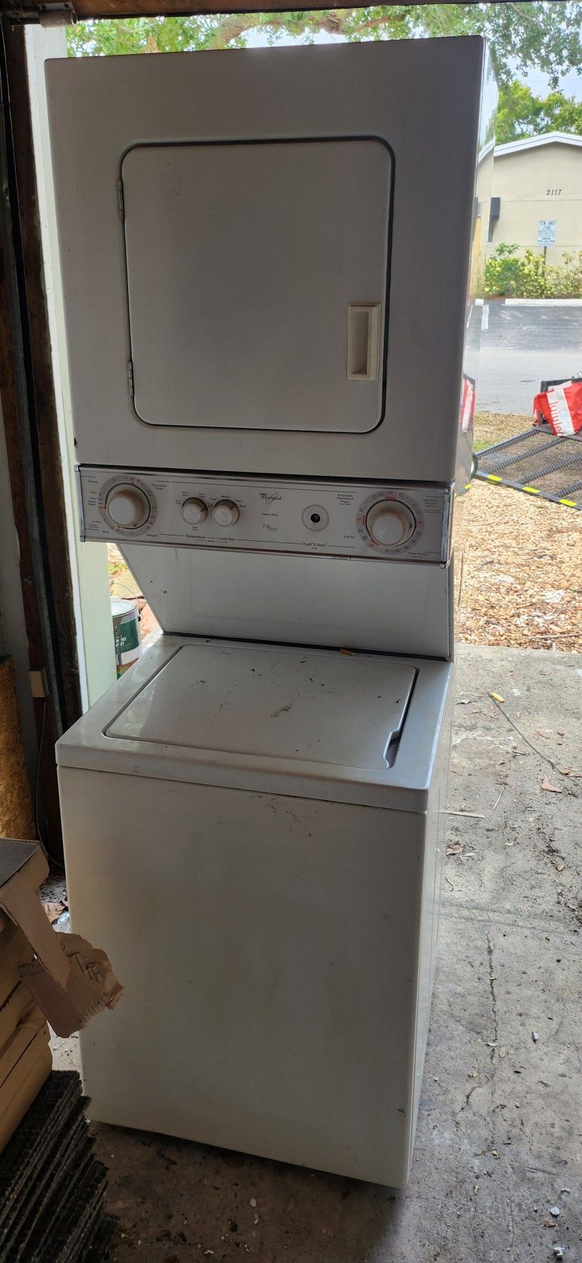 Vertical Washer Dryer
