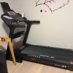 Almost Brand New Treadmill SOLE F63