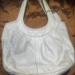 Coach leather bag