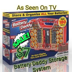 As Seen On TV

Battery Daddy Storage System

