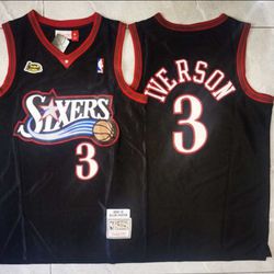 Allen Iverson Mitchell And Ness Jersey Size Medium Or Large