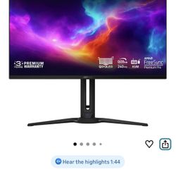 GIGABYTE AORUS FO32U2 QD OLED 4k UHD Gaming Monitor 32in 240hz