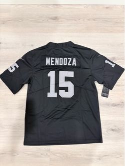 LAS VEGAS RAIDERS MENDOZA JERSEY.