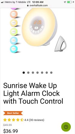 LIGHT ALARM CLOCK