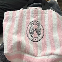 VS beach tote bag terry material