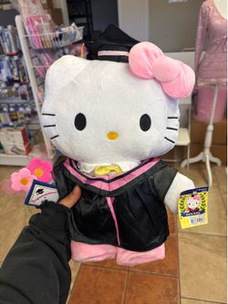 Large hello kitty grad plush