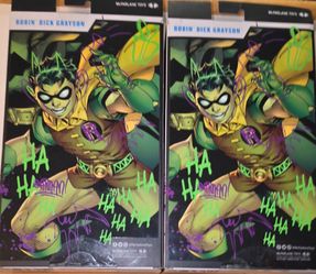 🃏 McFarlane DC Multiverse Robin Dick Grayson Jokerized – Gold Label – NEW