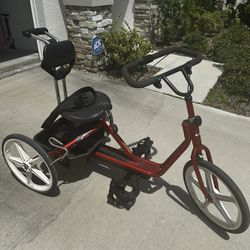 Rifton R140 Adaptive Tricycle Special needs tricycle 3 Wheel Large with Skyway Mag wheels
