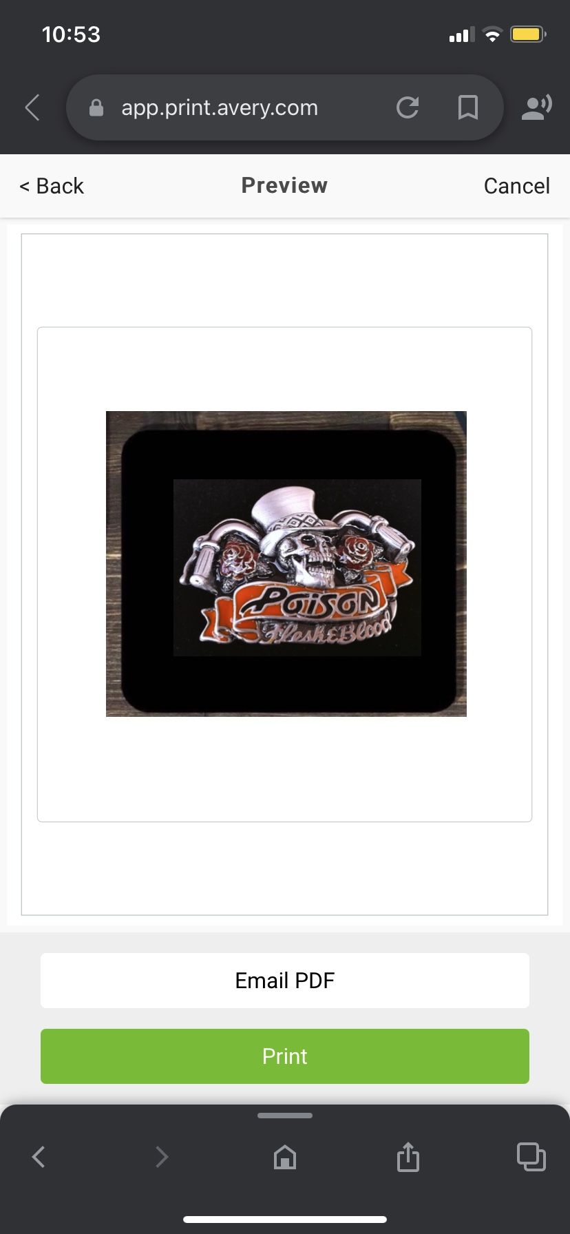 Poison Mouse Pad 