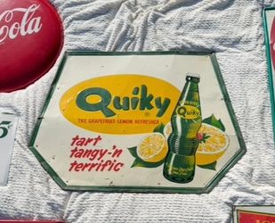Super Rare Quirky Soda Sign