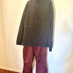  Burton Snowboard Jacket And Dc, Aperture Pants
