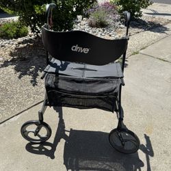 Like a New : Drive Walking Roller Woth Seat Mesh Storage