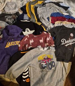 Boys Sweaters And Shirts Bundle