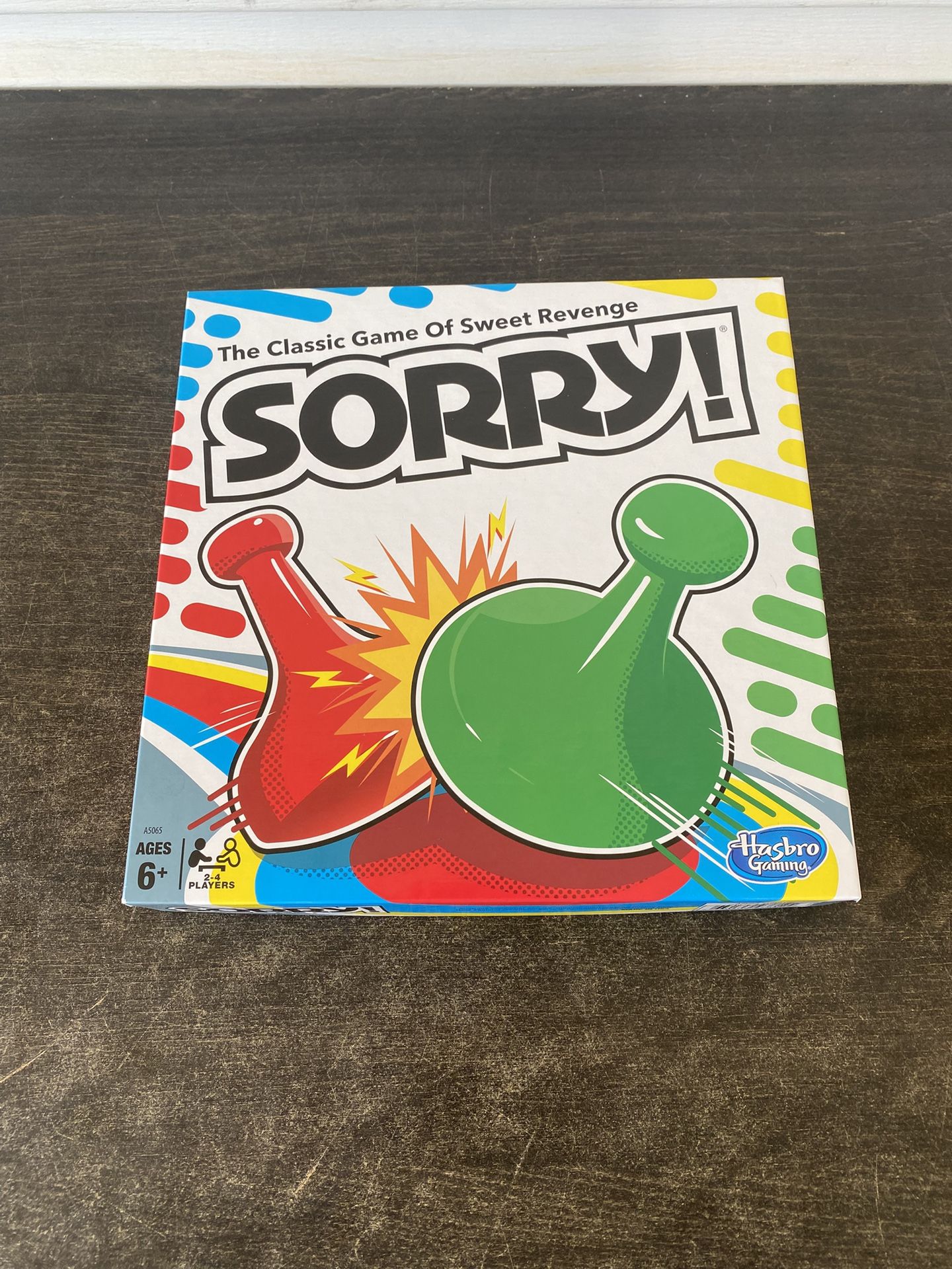 Sorry! Hasbro Gaming Classic Board Game of Sweet Revenge Family Fun