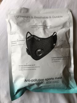 Anti-Pollution Sports Mask 😷 