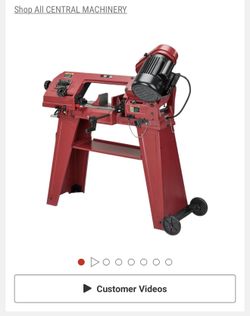 Horizontal/Vertical Metal-Cutting Band Saw