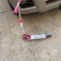 Pink 2 Wheel Scooter 