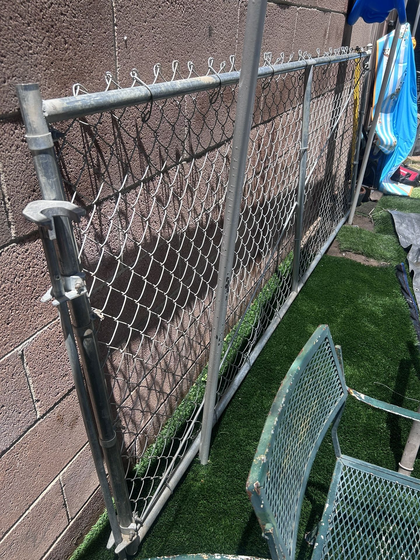 2 10 Ft Chainlink Doors