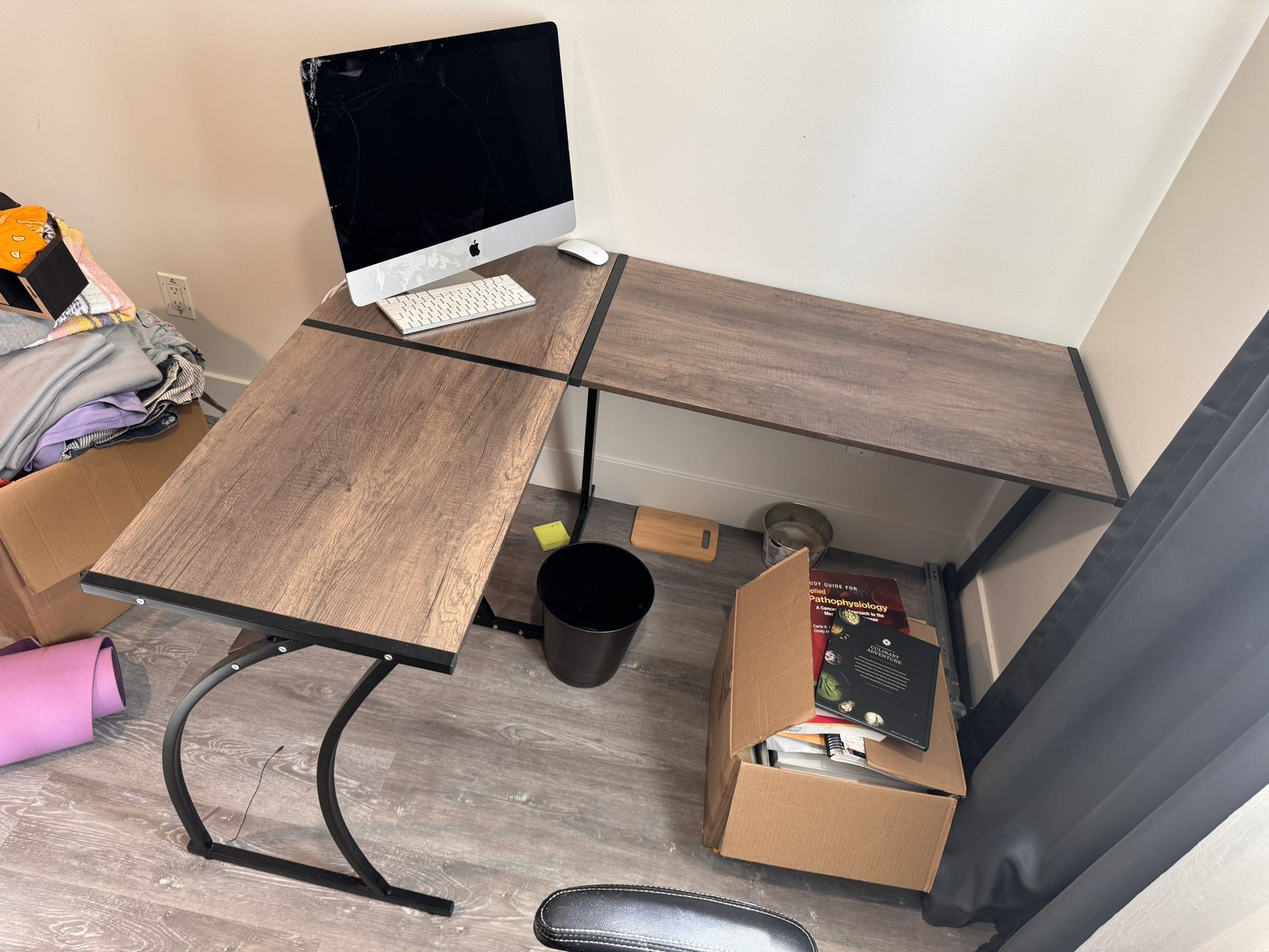 Computer Desk Clean Wood