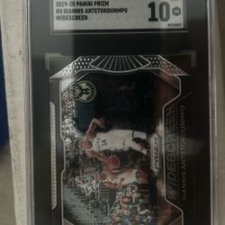 Giannis Antetokounmpo SGC 10 Prizm Card 