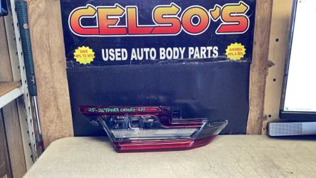 25 26 Toyota Camry LH Trunk inner Light OEM.