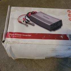 RadioShack 600 Watt High-Power Inverter  Open Box, Never Used