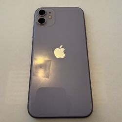 Unlocked iPhone 11- 128gb Purple 98% Battery Health 