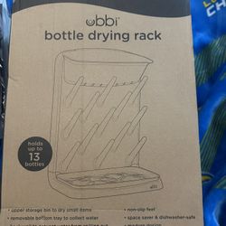Ubbi Bottle Drying Rack New