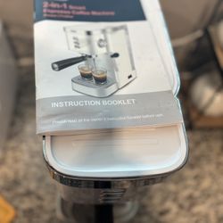 GEVI Espresso and Cappuccino Maker with Milk Frother and Stea...