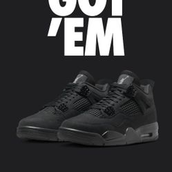 Jordan 4 Black Cat