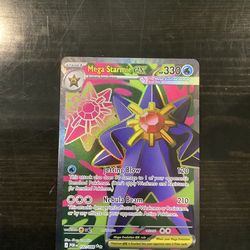 Pokémon Perfect Order TCG Card Mega Starmie EX