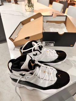 Air Jordan shoes black and white