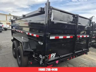 2026 Pj Trailers 14X83 Tandem Axle, 15,400 Gvwr, Low Pro Dump, 48"" Sides, 14 Ply Tires